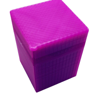 Custom Color deckbox for Collectable Card Games like Magic the Gathering. This is a basic deck box without any snap or magnet retention on the lid.  deck box