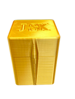 Custom Color deck box for Collectable Card Games like Magic the Gathering Includes high quality magnet clasp and stainless steel pin hinge.