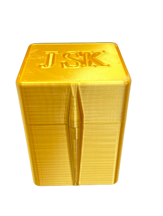 Custom Color deck box for Collectable Card Games like Magic the Gathering Includes high quality magnet clasp and stainless steel pin hinge.