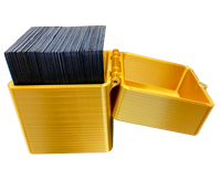 Custom Color deck box for Collectable Card Games like Magic the Gathering Includes high quality magnet clasp and stainless steel pin hinge.