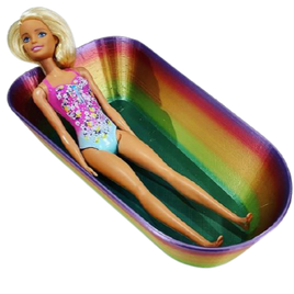 Bathtub for Barbie size Dolls