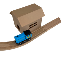 
              Small House for Wooden Trains (Style A)
            