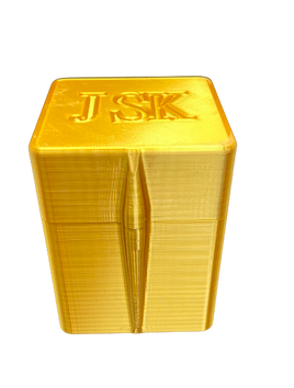 Custom Color deck box for Collectable Card Games like Magic the Gathering Includes high quality magnet clasp and stainless steel pin hinge.