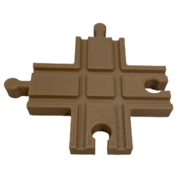 Add a simple cross section to your Brio, IKEA, or Mellissa and Doug train to make unique looping tracks and figure eights