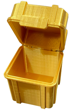A more study version of our regular deckbox. Comes with a snap locking lid to keep your cards safe during transport. They fit a 100 double sleeved MTG cards and have a tight fitting snap close lid to help keep your cards safe in your game ni